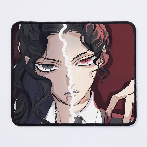Item preview, Muzan Kibutsuji Demon Slayer Dual Persona Crimson Portrait designed and sold by B5fivemerch.