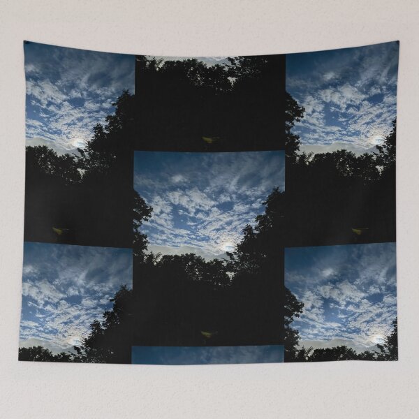 Item preview, Night moon sky with upside down ocean like view  designed and sold by Madzamikes.