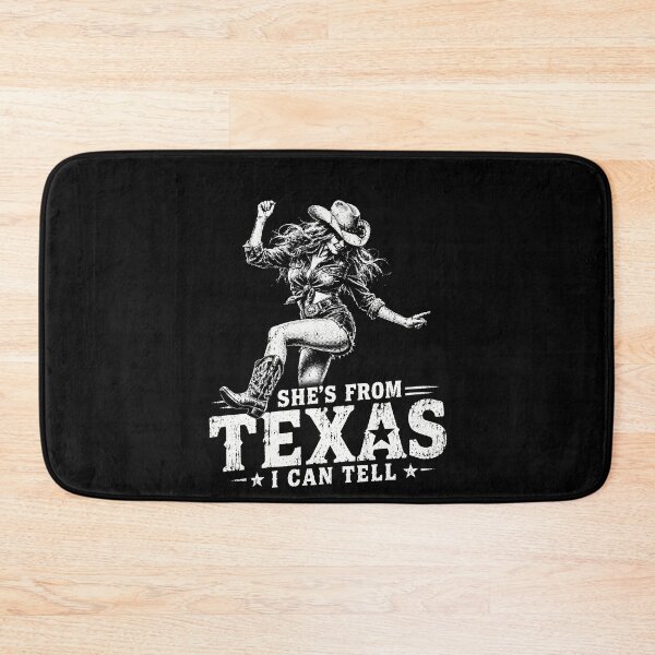 Item preview, She’s From Texas I Can Tell – Western Cowgirl Boots Texas Girl Design designed and sold by PosiMCreations.