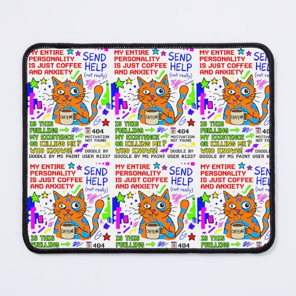 Item preview, Funny Coffee Cat Chaos Gen Z Aesthetic Meme designed and sold by ART ATTACK ZONE.