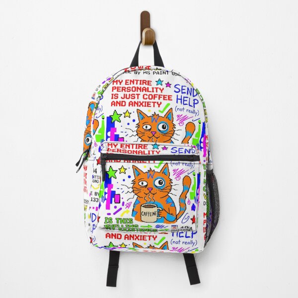 Item preview, Funny Coffee Cat Chaos Gen Z Aesthetic Meme designed and sold by ART ATTACK ZONE.