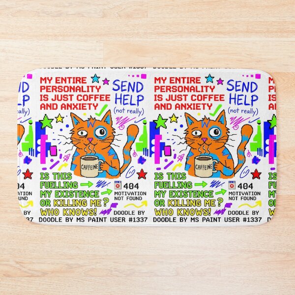 Item preview, Funny Coffee Cat Chaos Gen Z Aesthetic Meme designed and sold by ART ATTACK ZONE.