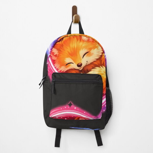Item preview, Neon Heart Fox – Cute Futuristic Animal Illustration designed and sold by Neo Tokio.