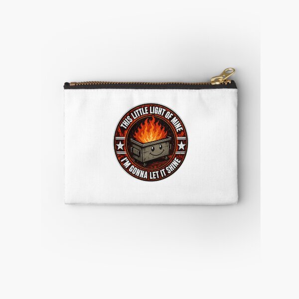 Item preview, This Little Light Of Mine I'm Gonna Let It Shine Funny Dumpster Fire Sarcastic Humor designed and sold by HumansStuck12.