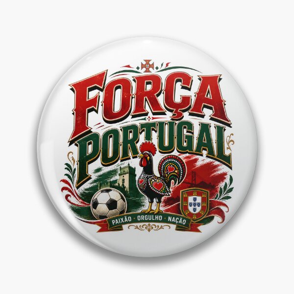 Artikelvorschau, Portugal Fußball, Portugal Fußballmannschaft, Portugal Fußballteam, Força Portugal entworfen und verkauft von TrueArtVibes.