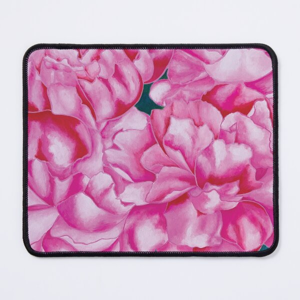 Item preview, Bouquet of pink peonies on a blue-green background designed and sold by GENEST-V.