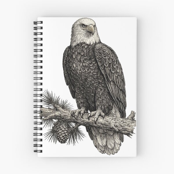 Item preview, Bald Eagle Forest Sentinel designed and sold by KrungiT Design .