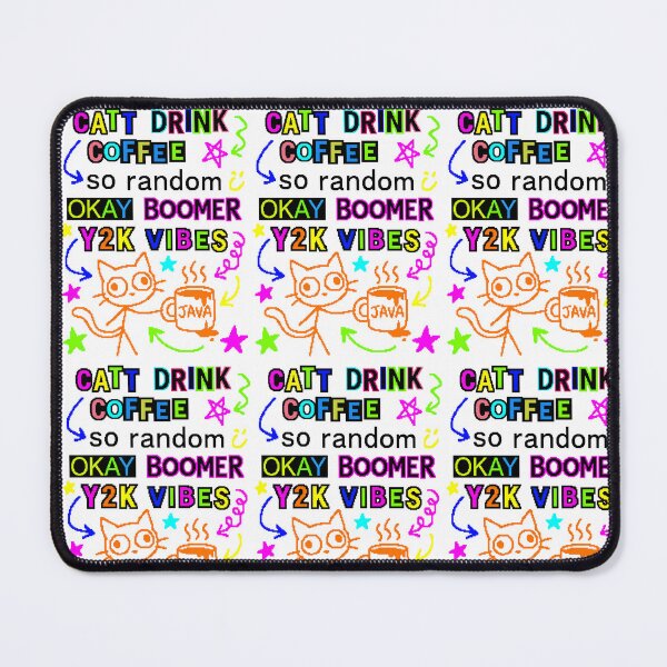 Item preview, Art Coffee Cat Chaos Gen Z Aesthetic Meme designed and sold by ART ATTACK ZONE.