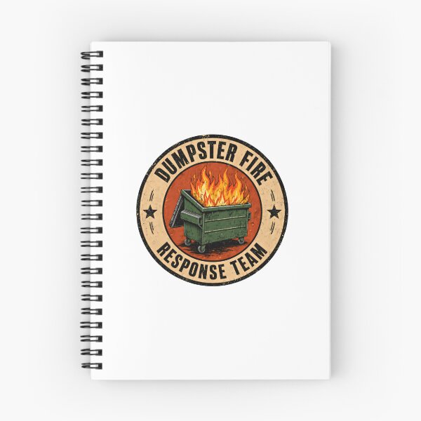 Item preview, Dumpster Fire Response Team Sarcastic Humor Meme Chaos Life designed and sold by HumansStuck12.