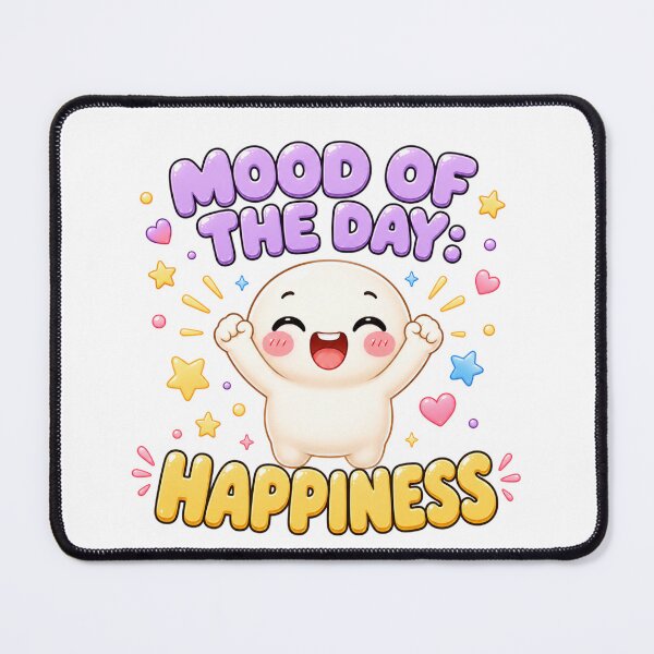 Item preview, Mood Of The Day Happiness | Kawaii Positive Vibes Cute Art designed and sold by Dulxoz.