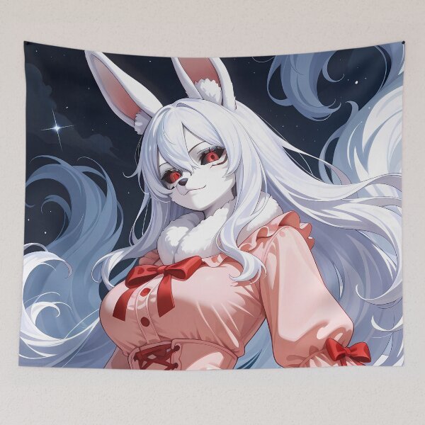 Item preview, Carrot One Piece Pink Ruffle Bunny Night Smile designed and sold by SubtextandSass.