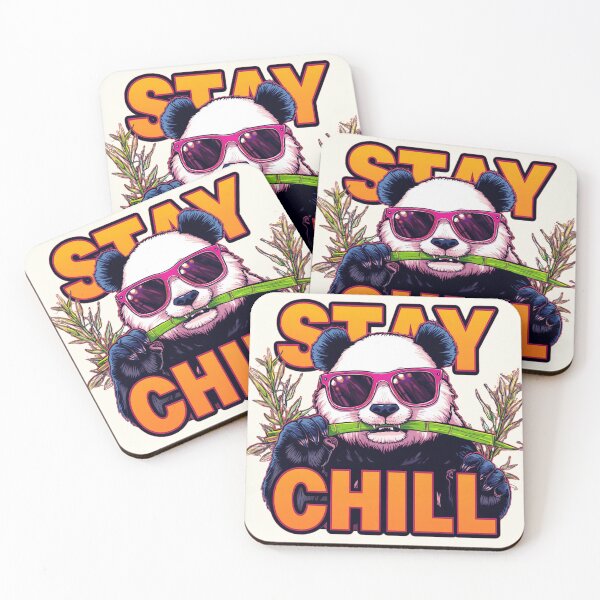 Item preview, STAY CHILL PANDA designed and sold by BKDIGITALSHOP.