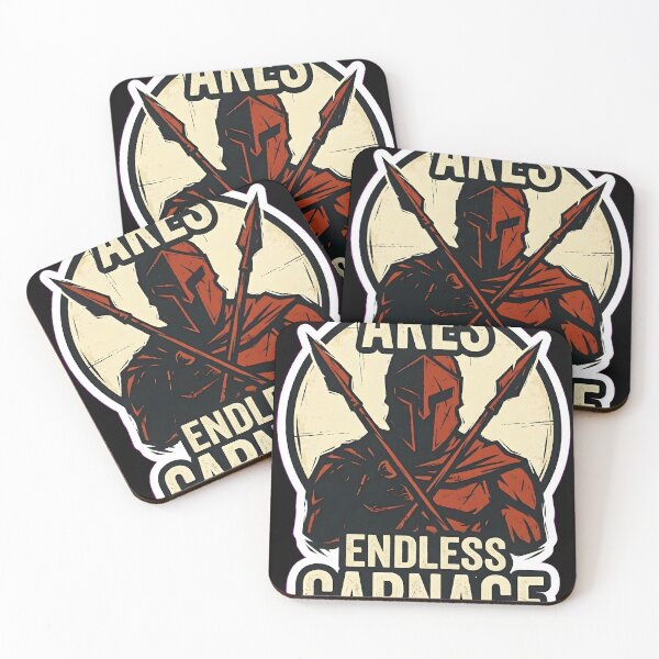 Item preview, Brutalist Ares Endless Carnage Greek God Of War Propaganda Graphic designed and sold by EKHOAISTORE.