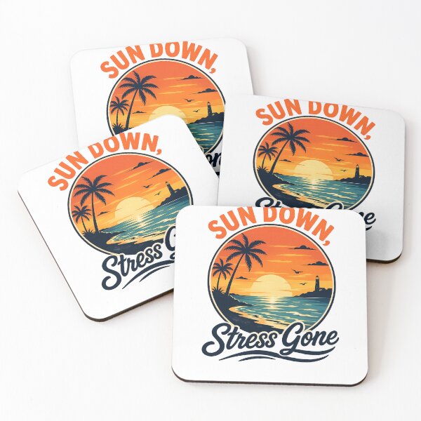 Item preview, Sun Down, Stress Gone  designed and sold by DPBTees70.