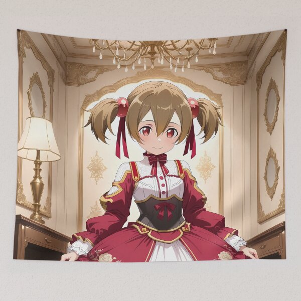 Item preview, Silica Sword Art Online Royal Crimson Palace Charm designed and sold by SubtextandSass.