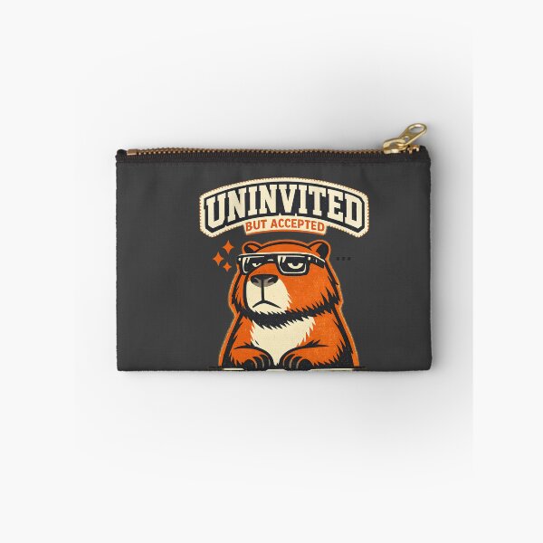 Item preview, Unbothered Capybara - Uninvited But Accepted | Nonchalant designed and sold by BeanToePets.
