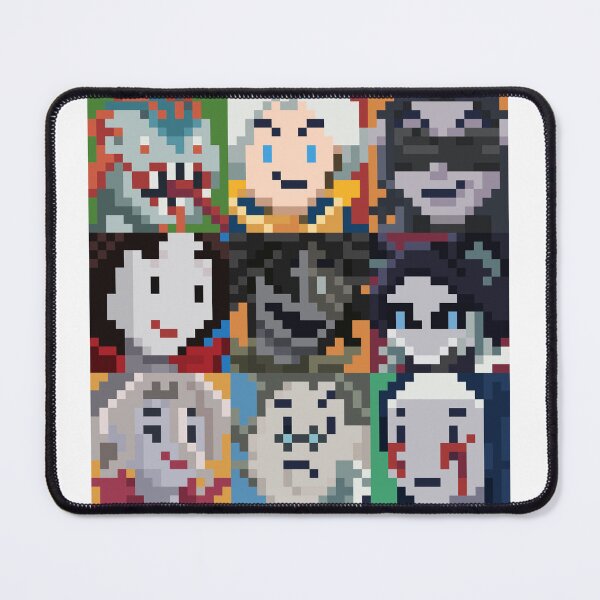 Item preview, idv hunter portrait pixel art designed and sold by Ekira Pop Pixel.