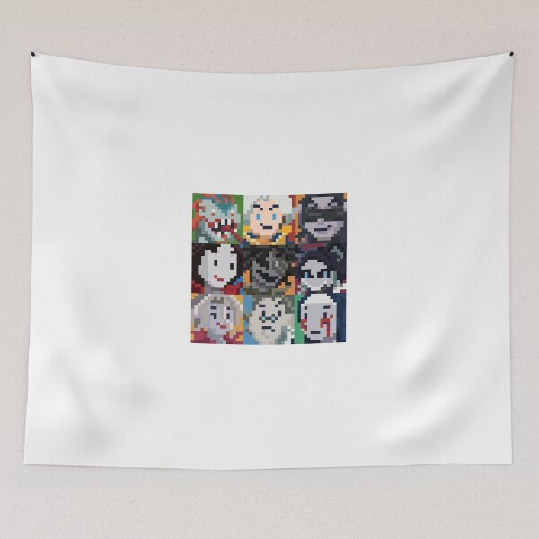 Item preview, idv hunter portrait pixel art designed and sold by Ekira Pop Pixel.
