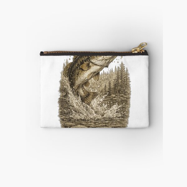 Item preview, Largemouth Bass Explosive Jump designed and sold by KrungiT Design .