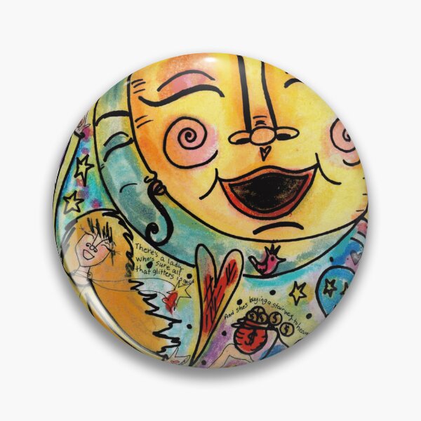Item preview, Whimsical Celestial Sun and Moon Art designed and sold by RyanAshford.