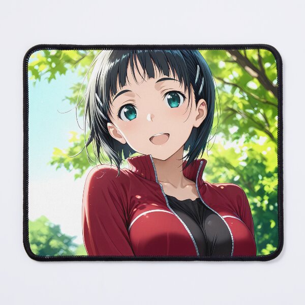 Item preview, Kirigaya Suguha Sword Art Online Red Jacket Summer Smile designed and sold by SubtextandSass.
