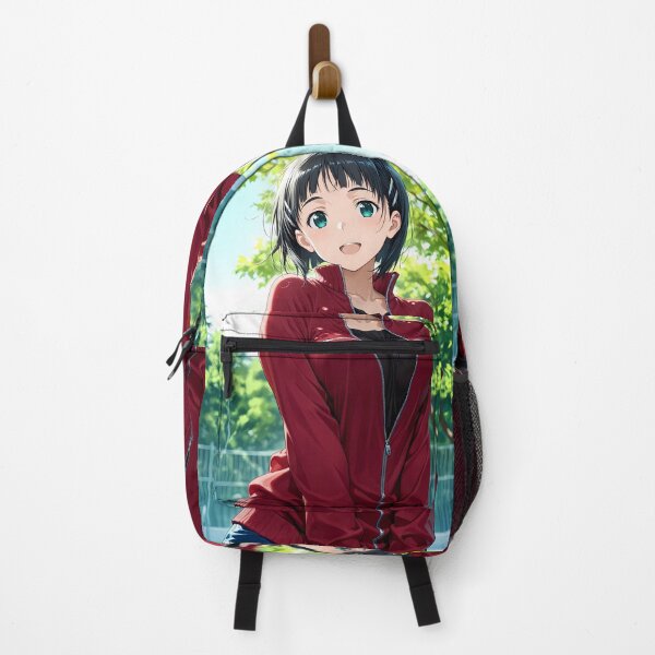 Item preview, Kirigaya Suguha Sword Art Online Red Jacket Summer Smile designed and sold by SubtextandSass.