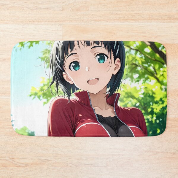 Item preview, Kirigaya Suguha Sword Art Online Red Jacket Summer Smile designed and sold by SubtextandSass.