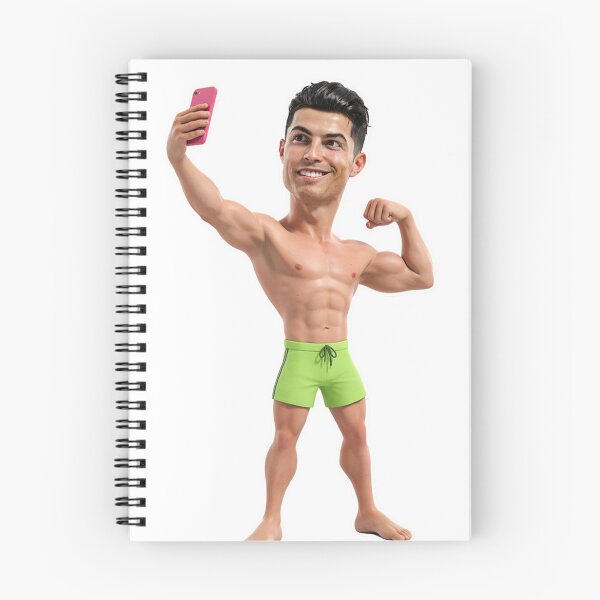 Item preview, Funny Cristiano Ronaldo Selfie Flex 3D Cartoon designed and sold by mo-carnival.