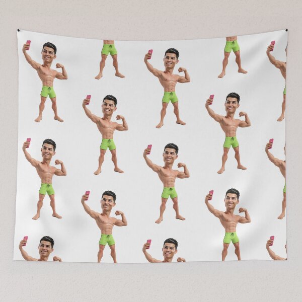 Item preview, Funny Cristiano Ronaldo Selfie Flex 3D Cartoon designed and sold by mo-carnival.