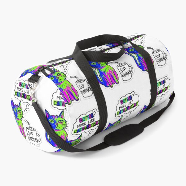 Item preview, Kitty Coffee Cat Chaos Gen Z Aesthetic Meme designed and sold by ART ATTACK ZONE.