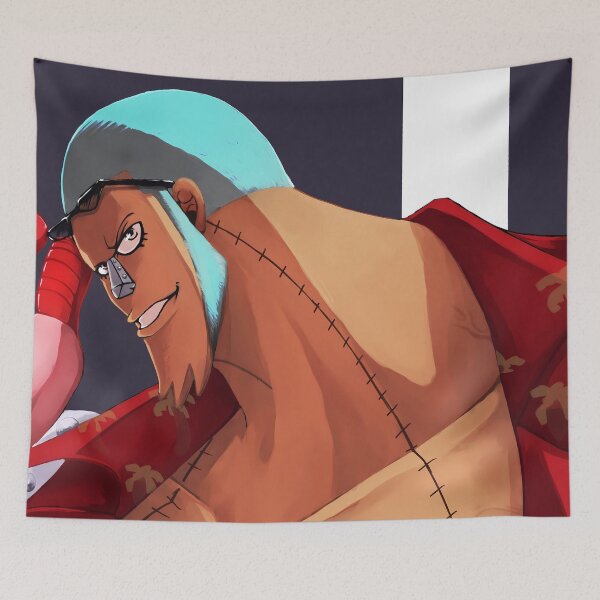 Item preview, Franky One Piece Bold Cyborg Back Pose designed and sold by SubtextandSass.