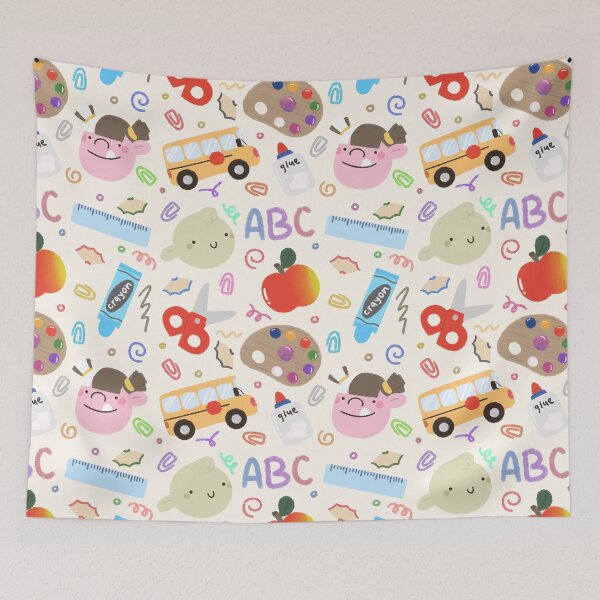 Item preview, Back to School Seamless Pattern designed and sold by MiloverseOfficial.