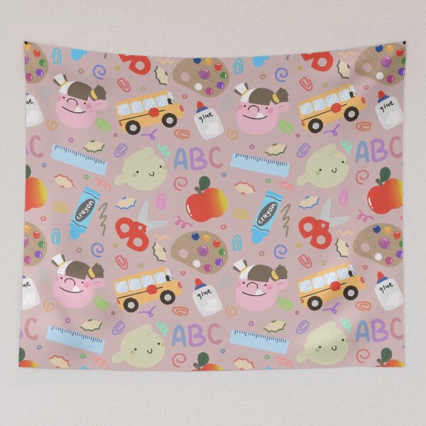 Item preview, Back to School Seamless Pattern designed and sold by MiloverseOfficial.