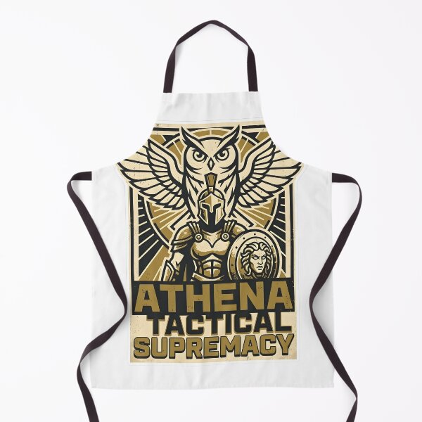 Item preview, Athena Tactical Supremacy Greek Goddess Brutalist Propaganda Art designed and sold by EKHOAISTORE.