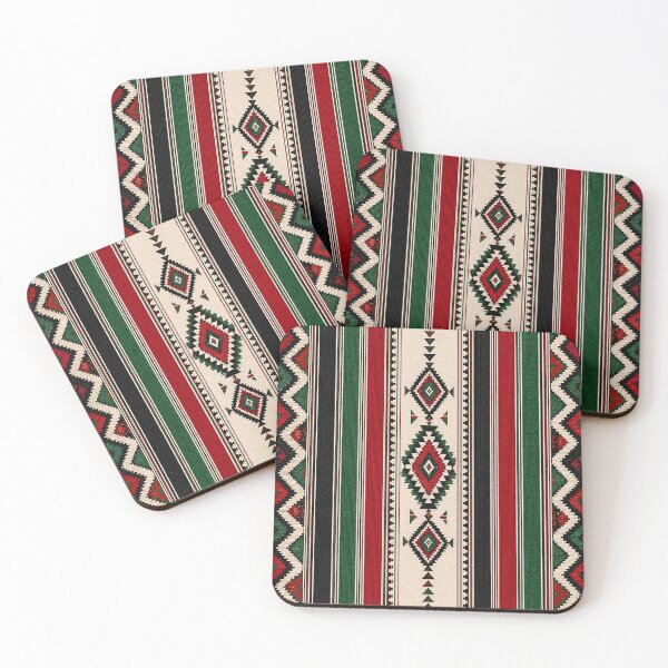 Item preview, Mexican Serape Pattern | Colorful Southwestern Geometric Textile Design designed and sold by BrainCurves.