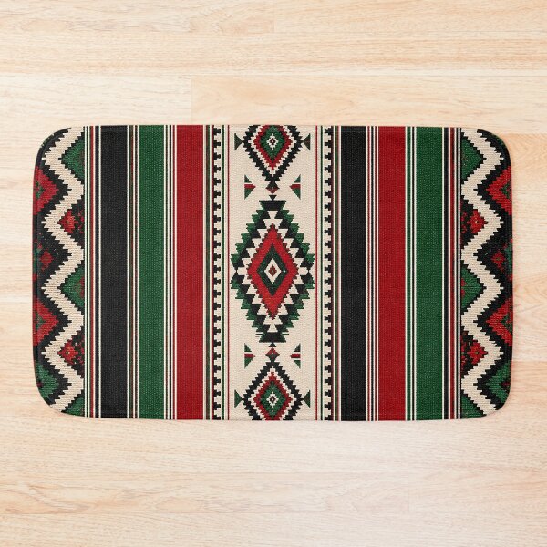 Item preview, Mexican Serape Pattern | Colorful Southwestern Geometric Textile Design designed and sold by BrainCurves.
