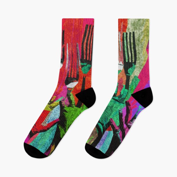 Item preview, Abstract hungry hands designed and sold by kinpirks.