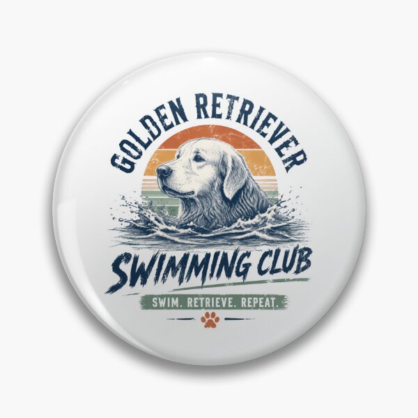 Item preview, Golden Retriever Swimming Club Dog Lover Pet Owner designed and sold by HumansStuck12.