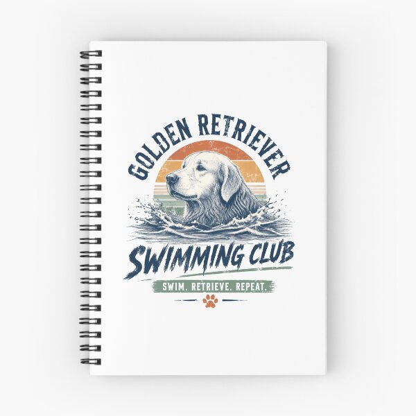 Item preview, Golden Retriever Swimming Club Dog Lover Pet Owner designed and sold by HumansStuck12.