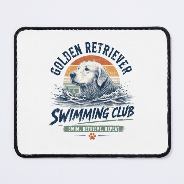 Item preview, Golden Retriever Swimming Club Dog Lover Pet Owner designed and sold by HumansStuck12.