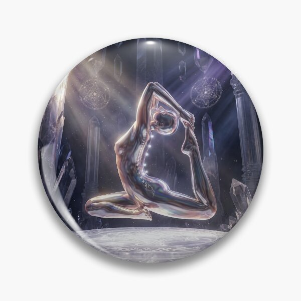 Item preview, Yoga Goddess in a Crystal palace designed and sold by Daveslite.