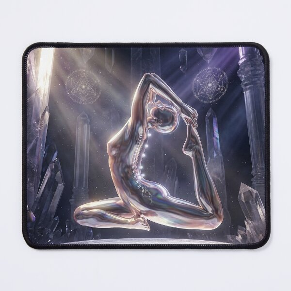 Item preview, Yoga Goddess in a Crystal palace designed and sold by Daveslite.