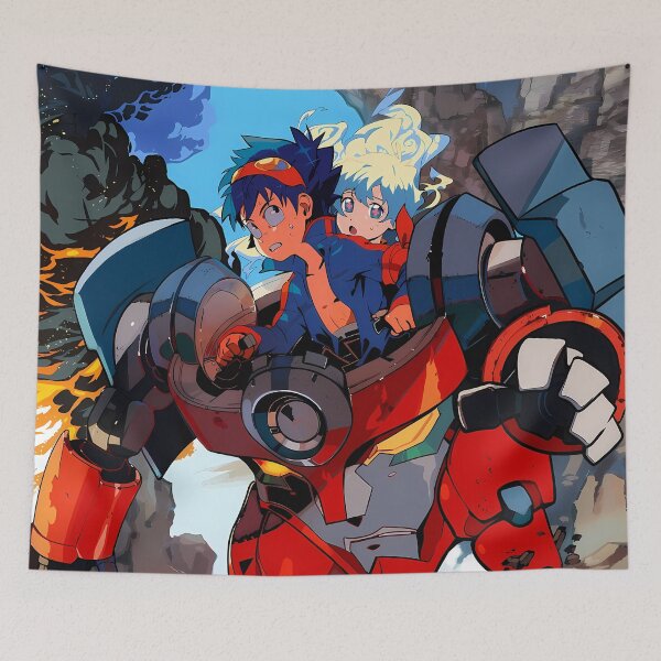 Item preview, Simon Gurren Lagann Canyon Mecha Rush With Nia designed and sold by ManuelOpito.