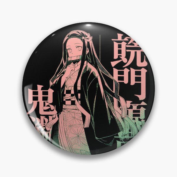 Item preview, Nezuko Duotone Kiwi Watermelon  designed and sold by AnimeArsenalPrints.