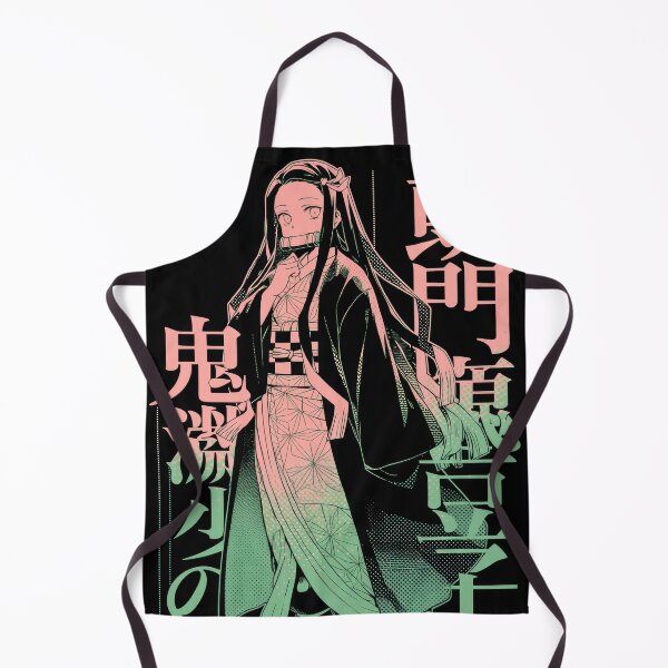 Item preview, Nezuko Duotone Kiwi Watermelon designed and sold by AnimeArsenalPrints.
