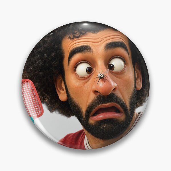 Item preview, Funny Egyptian King 3D Cartoon Mosquito Sticker designed and sold by mo-carnival.