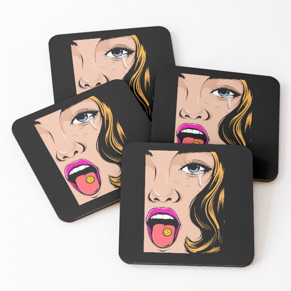 Item preview, Pop Art girl Sad designed and sold by sanwr.