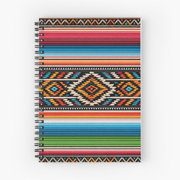 Item preview, Southwestern Serape Pattern | Traditional Mexican Geometric Blanket Design designed and sold by BrainCurves.