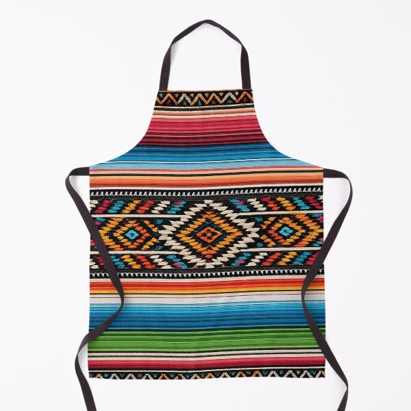 Item preview, Southwestern Serape Pattern | Traditional Mexican Geometric Blanket Design designed and sold by BrainCurves.