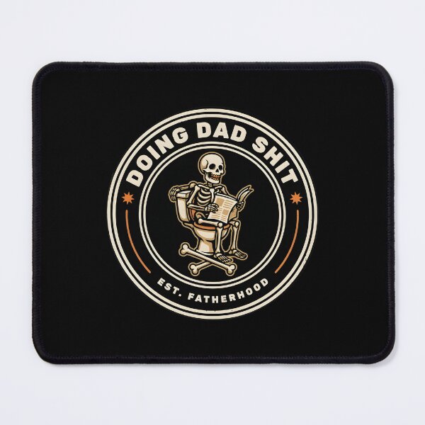 Item preview, Doing Dad Shit Skeleton Toilet Cool Skeleton Meme designed and sold by Redgiant87x.